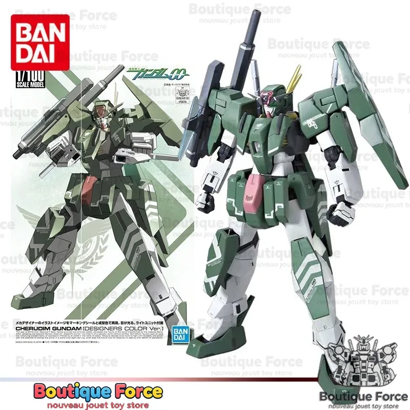 

Bandai Gundam Cherudim Model Kit 1/100 Anime Gunpla Building Toy Official Licensed Designer Color Action Figure for Adults &