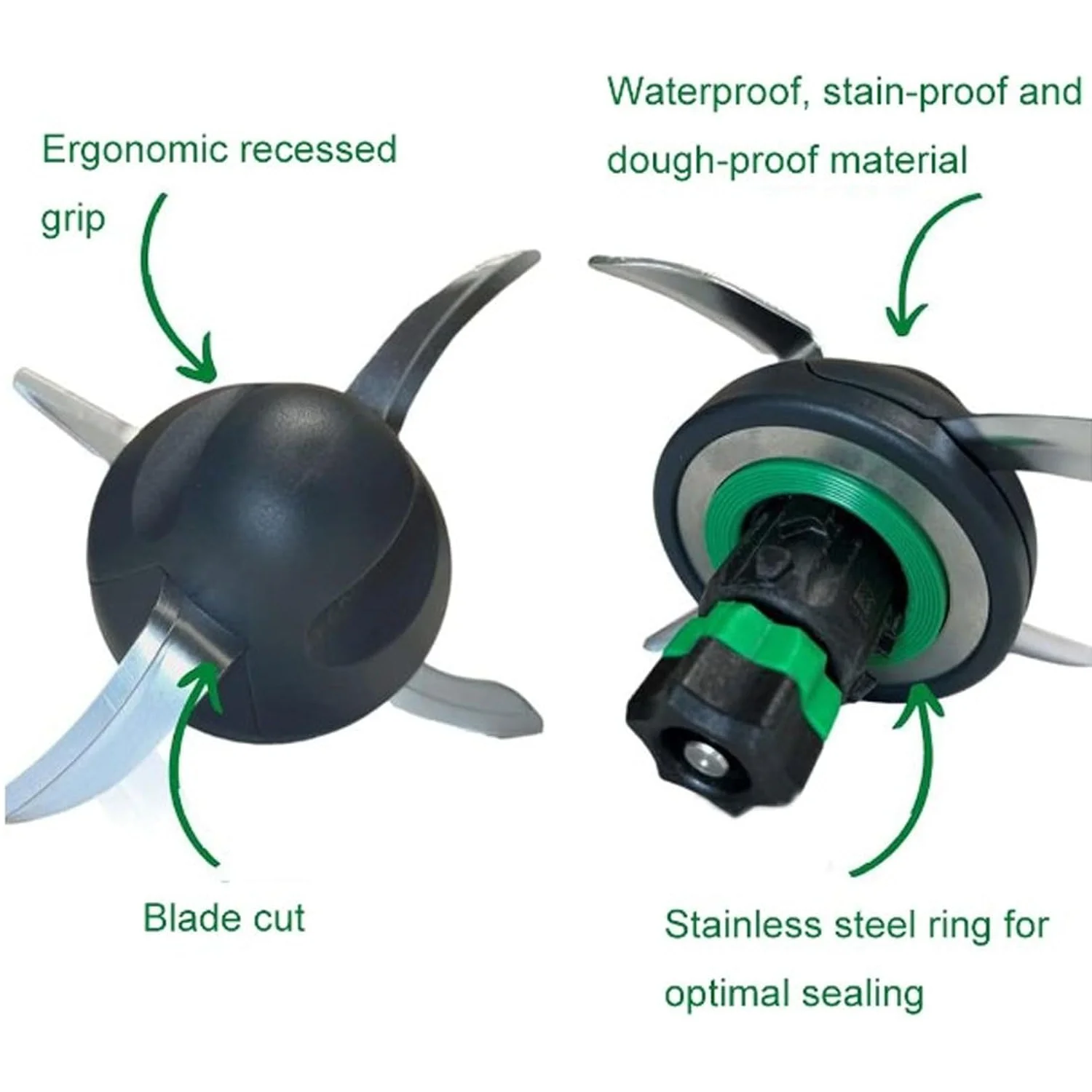 (2 pieces per set)Blade Protective Cover and Knife Guard Suitable for Thermomix TM6, TM5,Protects Knife, Reduces Dough Residue