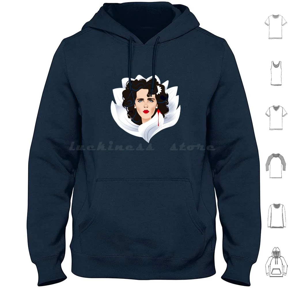 Dahlia Hoodies Long Sleeve Alejandro Mogollo Art Alemogolloart Alejandromogolloart