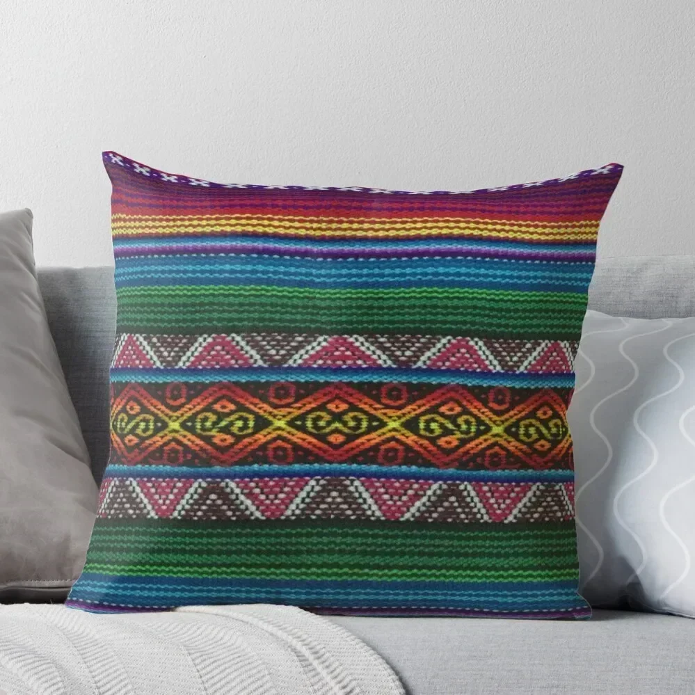 

Peruvian textile pattern Throw Pillow ornamental pillows Pillow Decor autumn pillowcase pillow