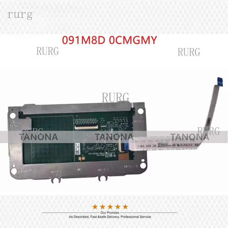 R+  New 0CMGMY 091M8D For Dell 3440 3450 Touchpad Trackpad Clickpad Board& Cable