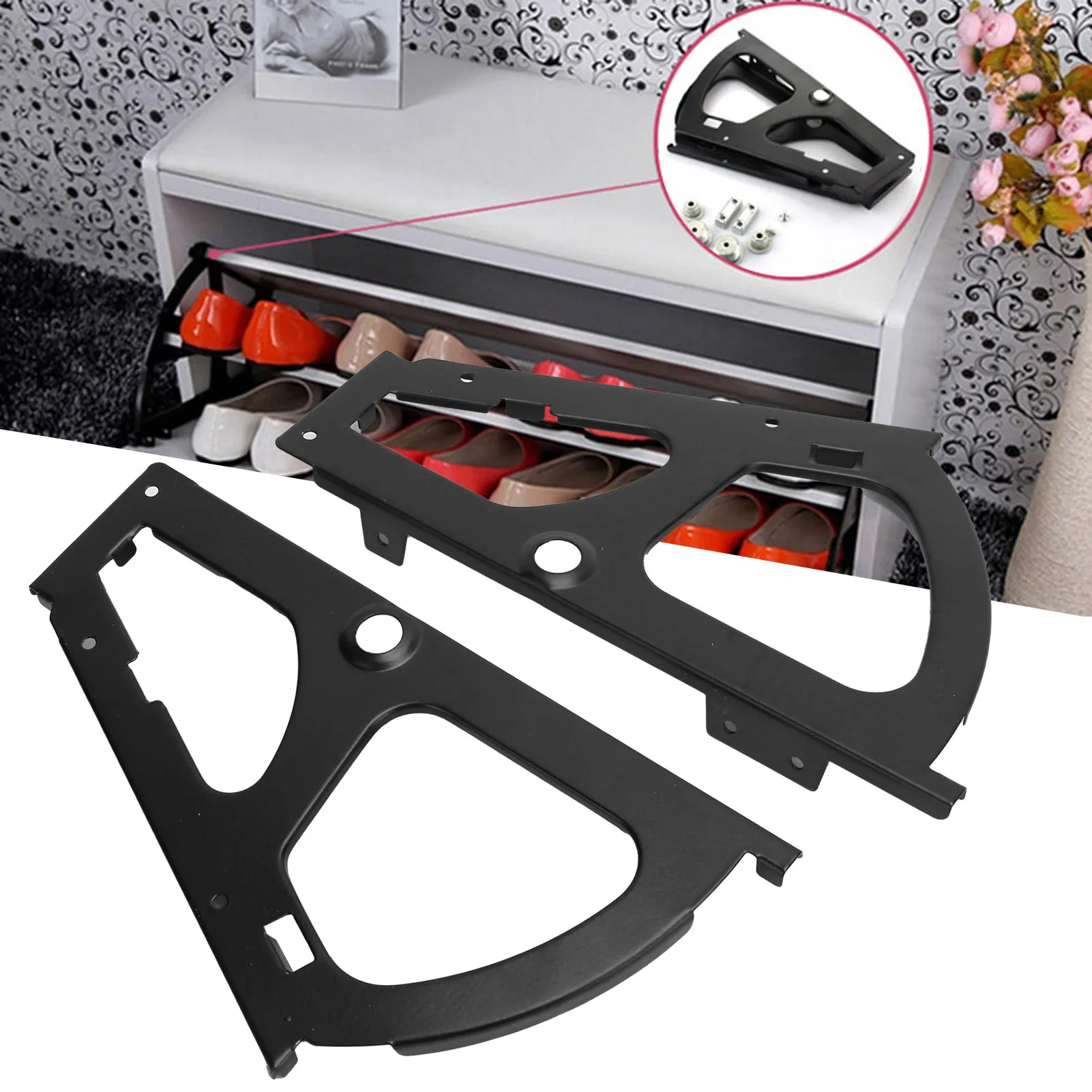 Shoes Drawer Hinge Shoes Cabinet Drawer Hinge Cold Rolled Steel Furniture Turning Rack Fittings Cabinet Hinge