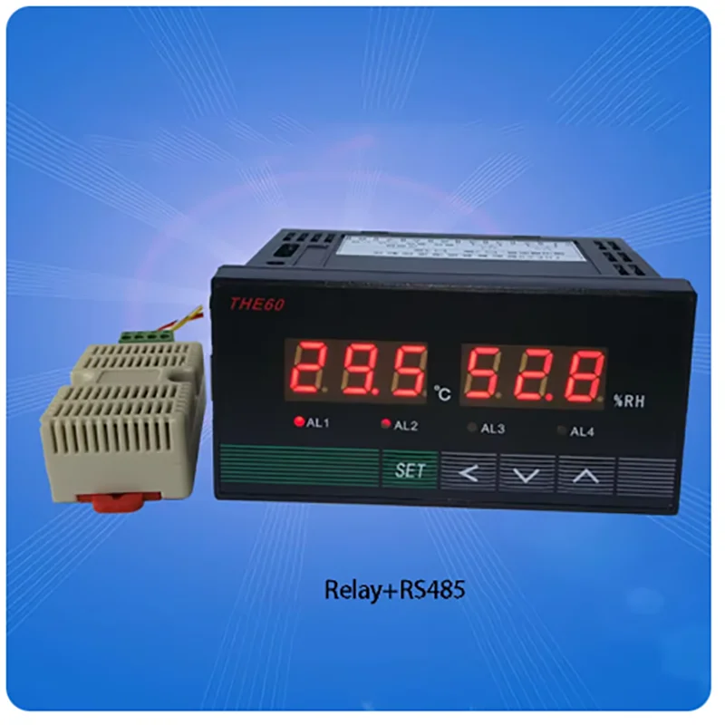 

THE60 Intelligent Digital Temperature and Humidity Controller High Precision Control Instrument Incubation SHT10