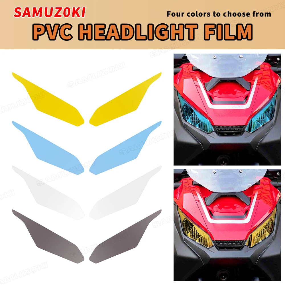 PVC Anti Scratch Headlight Film Head Lamp Transparent Protective Film Sticker Fit for Honda X-ADV750 XADV 750 XADV750 2017-2019