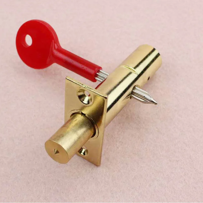 Invisible Lock Passage/repair Fire Door/pipe Well/water Meter/electricity Meter Room Door Lock Copper Lock Universal Key