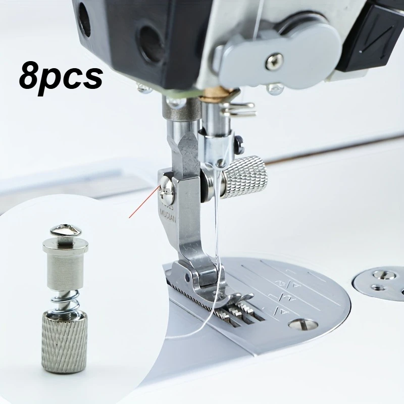 8pcs Purchase 1pc Of New Pressure Foot Screw For Sewing Machine, Suitable For Lockstitch Machine