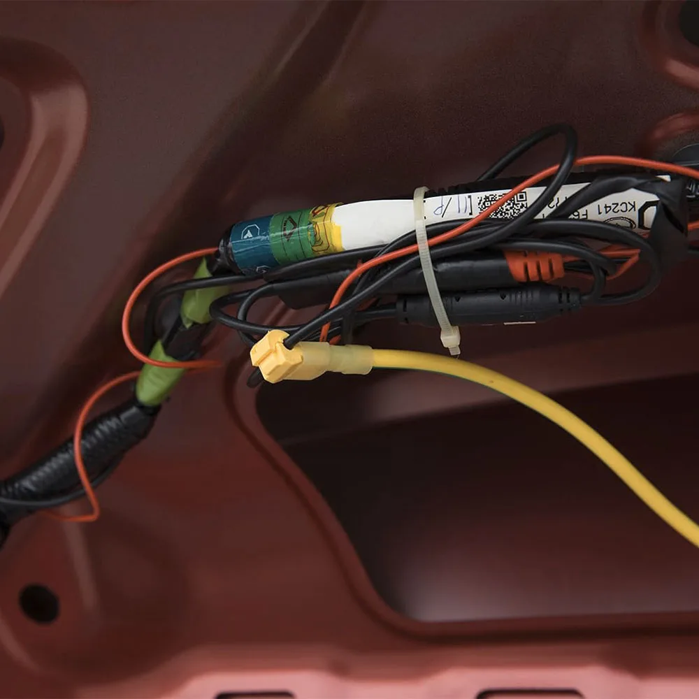 200 Stück T-Tap-Kabelverbinder, elektrischer T-Tap-Kabelanschluss mit vollständig isoliertem Nylon-Flachstecker, Schnelltrenn-Set – Detail 8