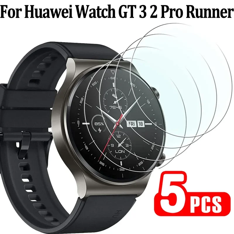 Proteggi schermo in vetro temperato per Huawei Watch GT 3 GT 3 Pro GT 2 GT2 Pro GT Runner Watch Pellicola trasparente per Huawei Watch GT3