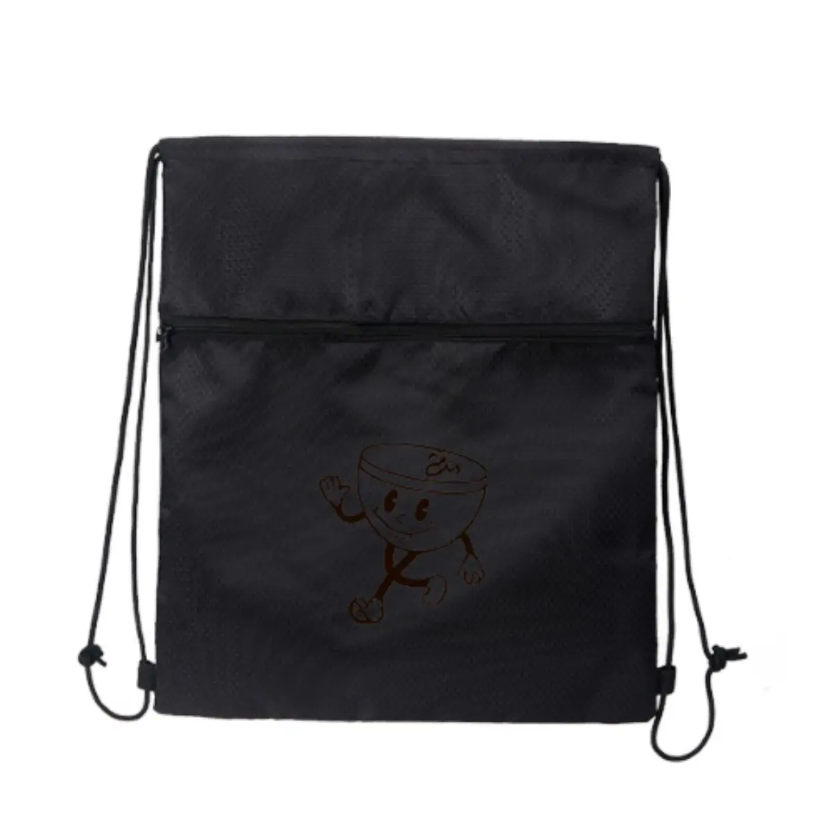 Cup Noodle Walk Art Mix Mochila con cordón Bolsa de gimnasio deportiva escolar unisex