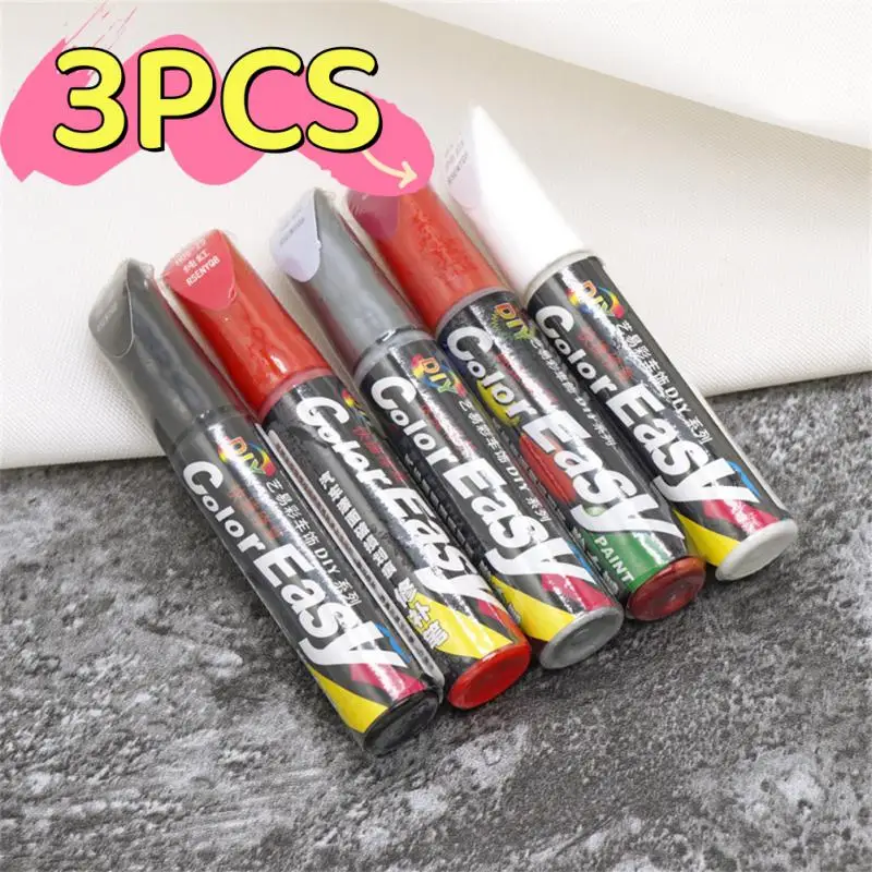 

3PCS Universal 4 Colors Car Scratch Repair Paint Pen Auto Touch Up Pens Car Scratches Clear Remover DIY Pens Car Accessories