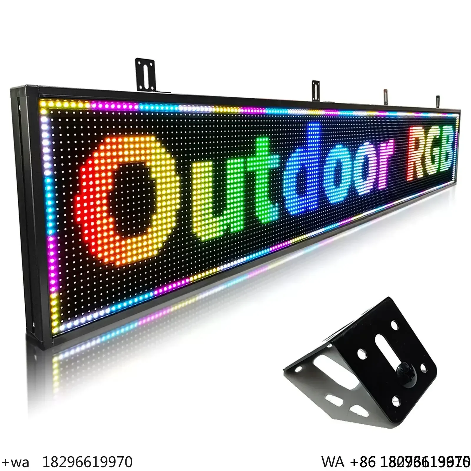 

WiFi Controlled LED Banner Screen P3/P4/P5/P6/P10 Rolling Advertising Display