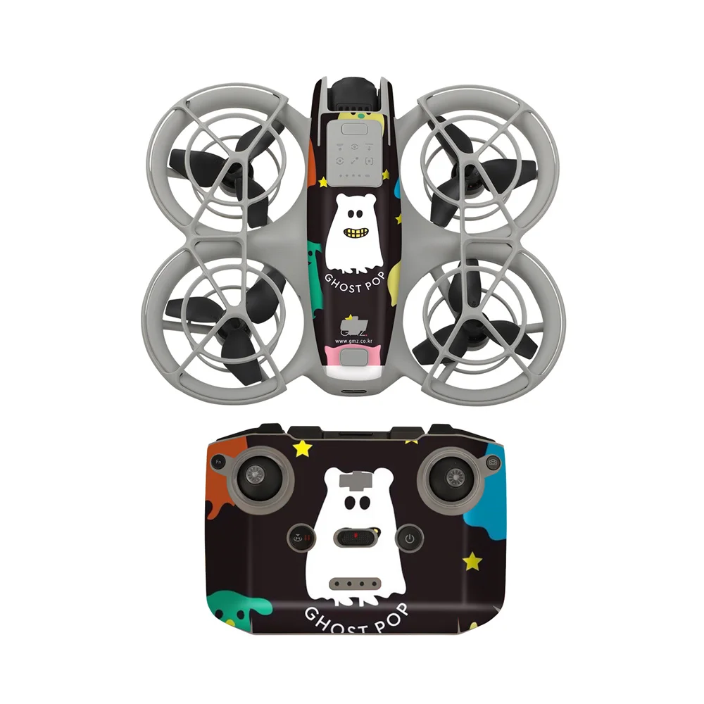 Dji-PVCスキンステッカー,ネオウォッシャブル,防塵,ステッカーボディ,RC-N3,リモコンカバー,カラフルなアクセサリー
