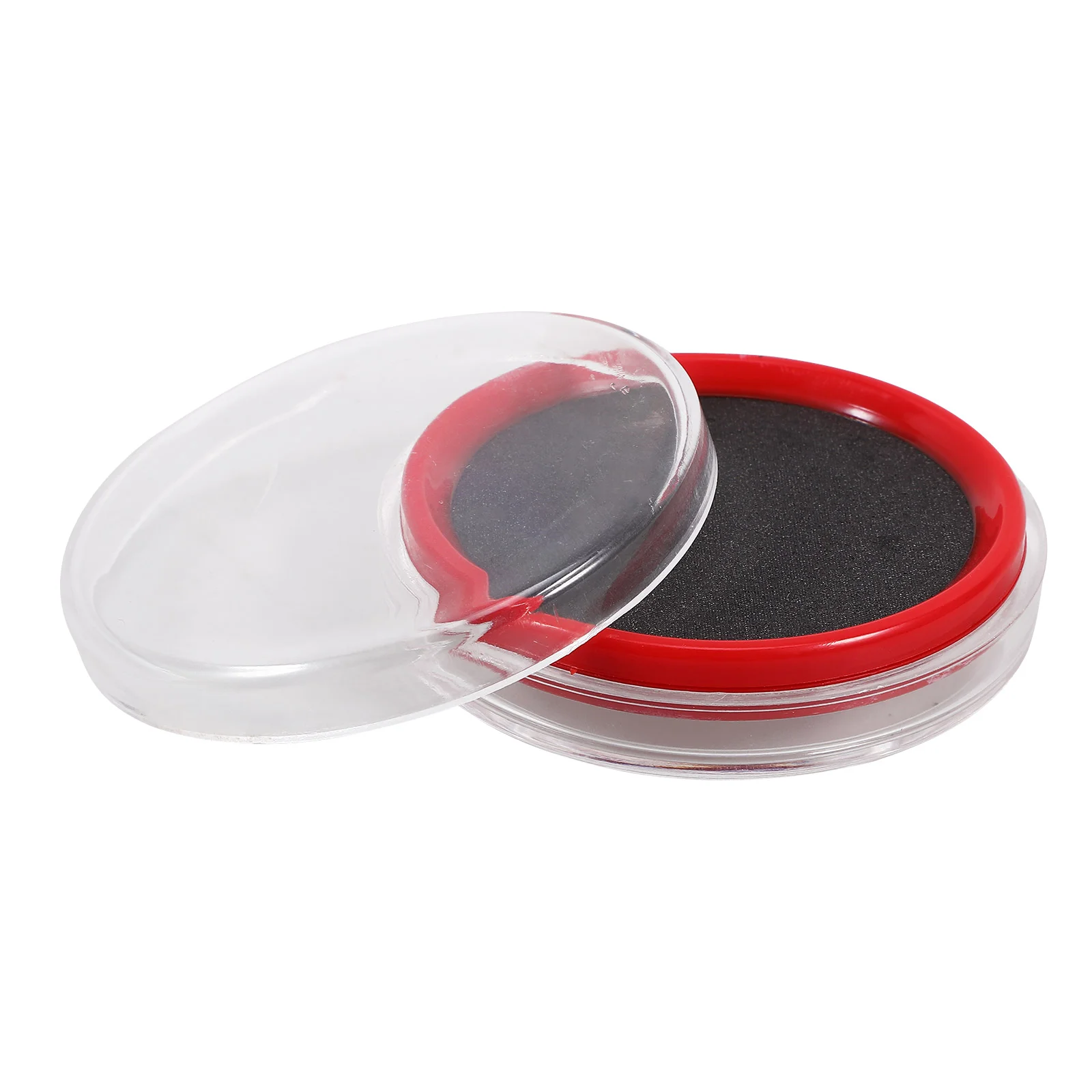 Document Ink Stamp Pad Round Small File Inkpad Daily Use File Sign Inkpad Accountant Inkpad office stamps