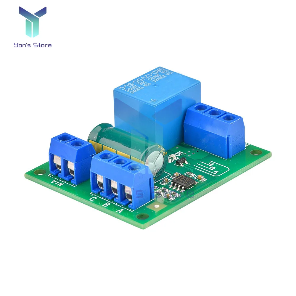 DC 12V Automatic Water Level Controller Module Liquid Sensor Switch Solenoid Valve Motor Pump Water Tank Control Relay Board