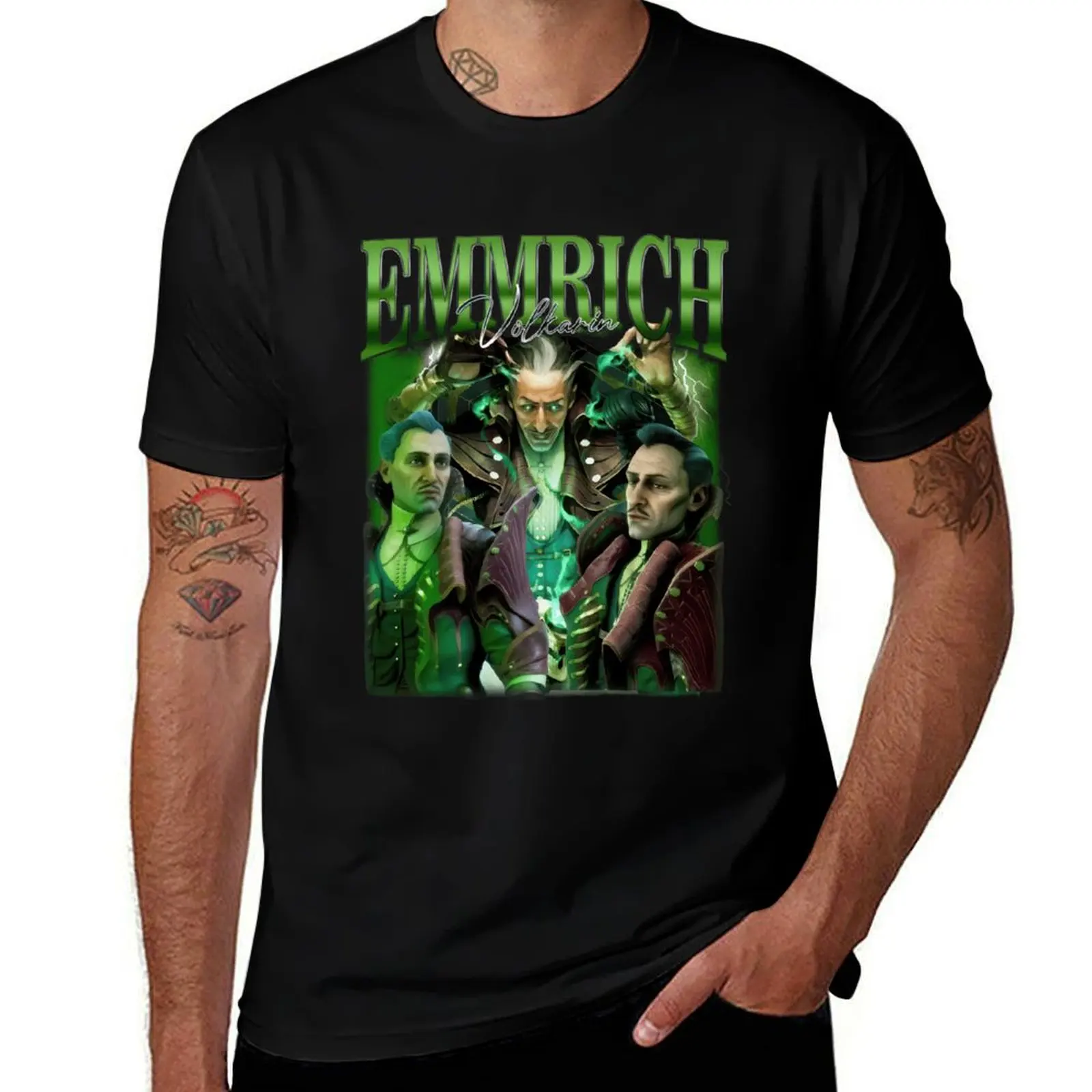 

Emmri.ch Volkar.in Dragon Age Veilguard T-Shirt t shirt custom print funny t shirts cotton