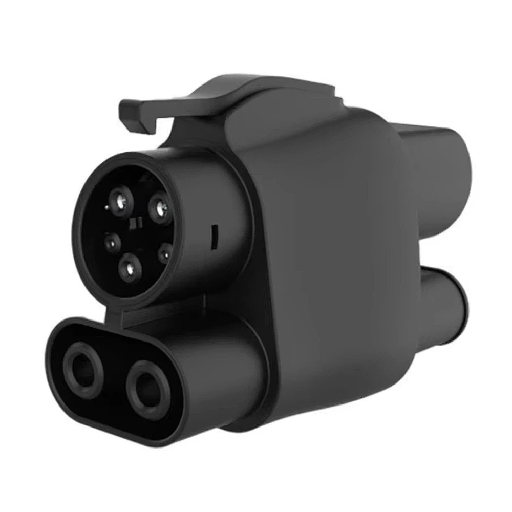 EV Adapter CCS2 to CCS1 DC AC EV Charger Fast Charging CCS Combo 2 EV Charging Convertor 250A 1000V Not Support i3 For BWM
