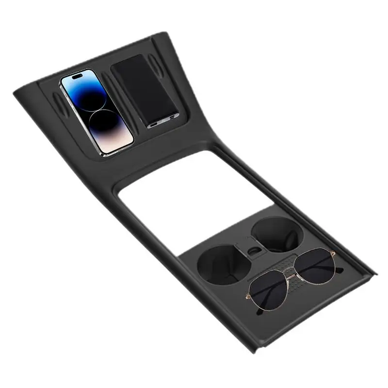 Center Console Storage Box Auto Phone Center Console Box Multifunctional Water Cup Holder Vehicle Supply Vehicle Key Holder