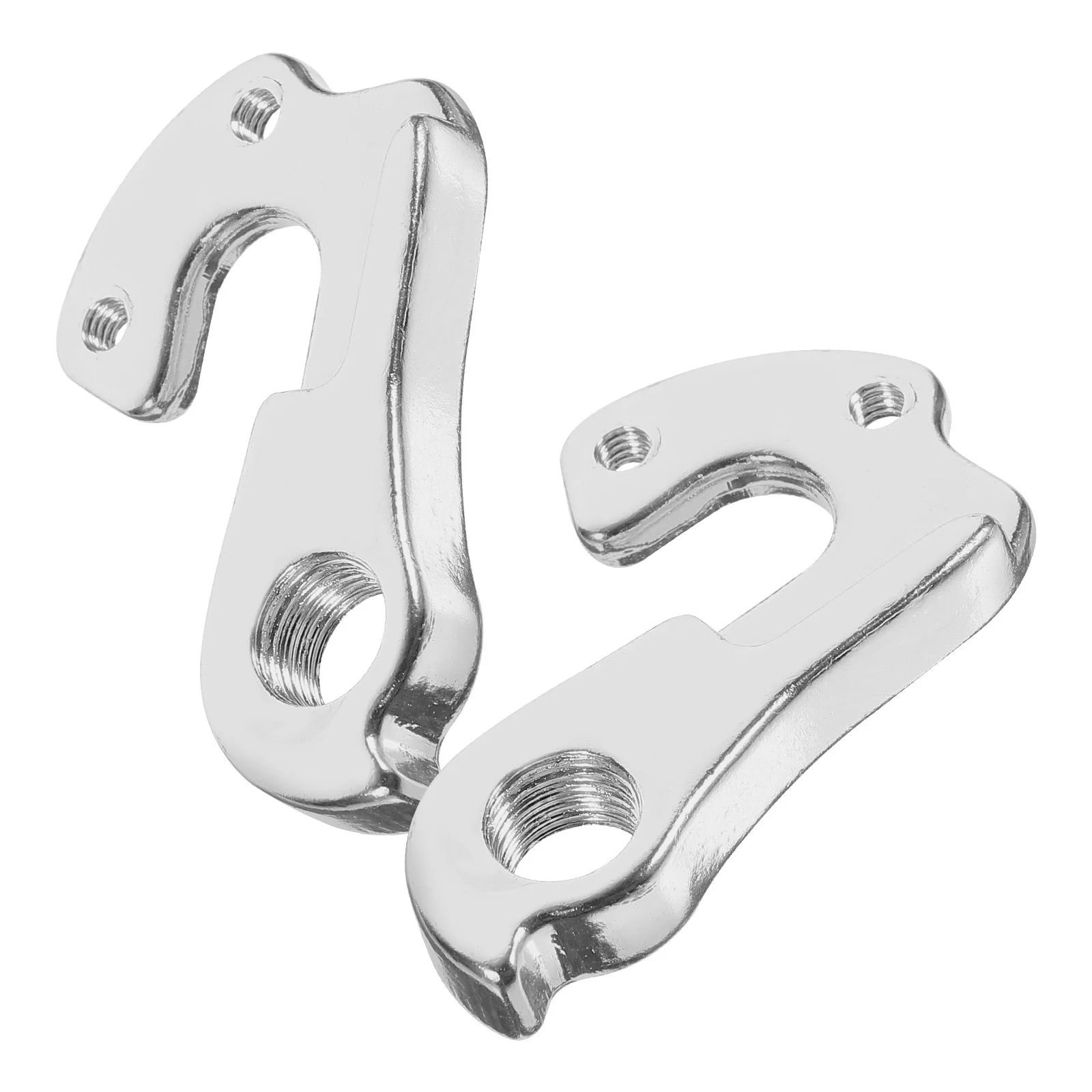 

2Pcs Tail Hook Hanger Universal Bike Alloy Rear Derailleur Hanger Frame Protection Replacement Link Adapter
