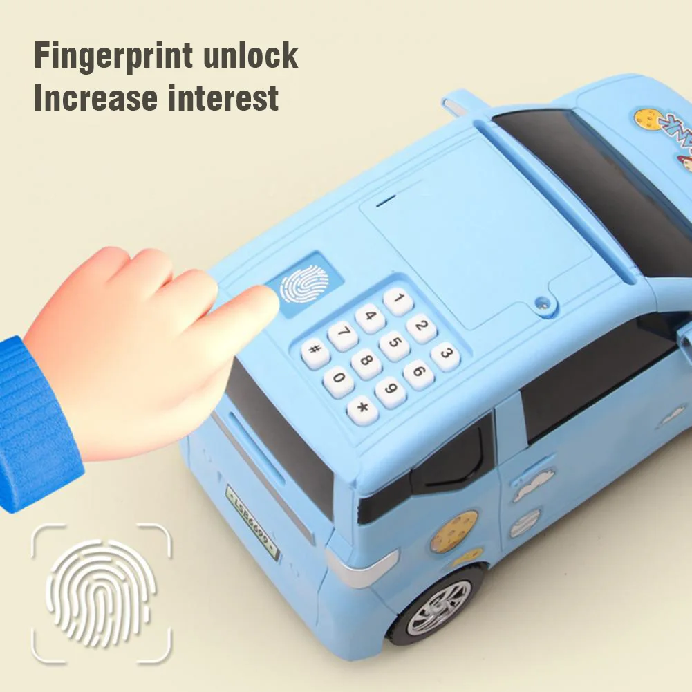 Spaarpot Elektronische geldkist voor kinderen Wachtwoordveilig Slimme vingerafdruk Automatisch bankieren Kindercadeau Spaarpot Kerstcadeaus