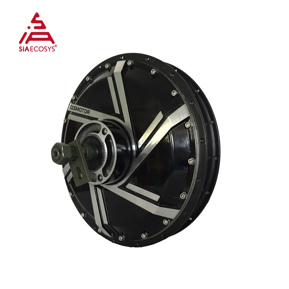 QSMOTOR QS273 V3 8000W 72V Hub Motor Kit with ND72850 Controller High Torque Spoke 120km/h for E-Motorcycle Conversion