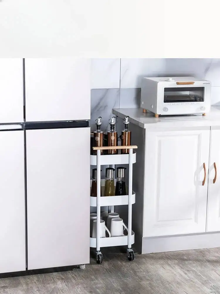

Bedroom Living Room Bedside Salon Trolley Snacks Sofa Beside Kitchen Salon Trolley Carrello Attrezzi Beauty Furniture HYST
