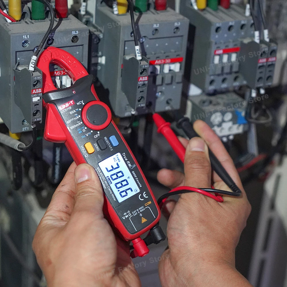 UNI-T المشبك متر UT202A + UT204 + UT210D UT210E UT207B UT208B مقياس التيار الكهربائي المشبك الرقمي المتعدد كماشة كهربائي مقياس التيار الكهربائي