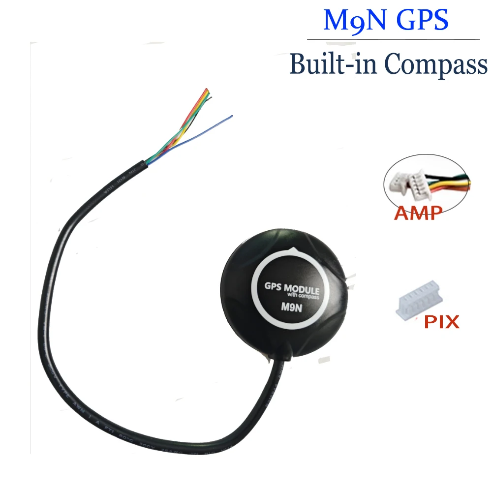 

GPS M9N M10 module 8N/6M flight controller, external HMC5883L compass, can be paired with APM bracket 2.6 2.8 Pixhawk 2.4.6