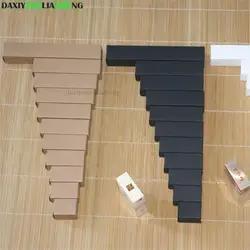 50pcs/lot 2x2 2.5 3x3 ~7x7cm H13 White Black Kraft Paper Box For Bottle Essential Oil Sprays Tubes Packaging Gift Boxes