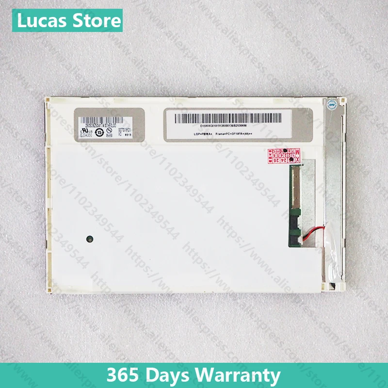 Tela LCD 7 polegadas g070vw01 v0 g070vw01 v1, 800x480