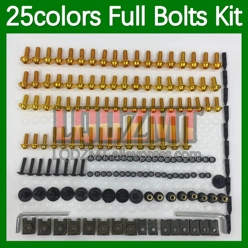 268pcs Body Bolt Full Screws Kit For KAWASAKI NINJA KZ1000 Z1000 Z 1000 CC 2014 2015 2016 2017 2018 2019 Fairing Bolts screw Nut