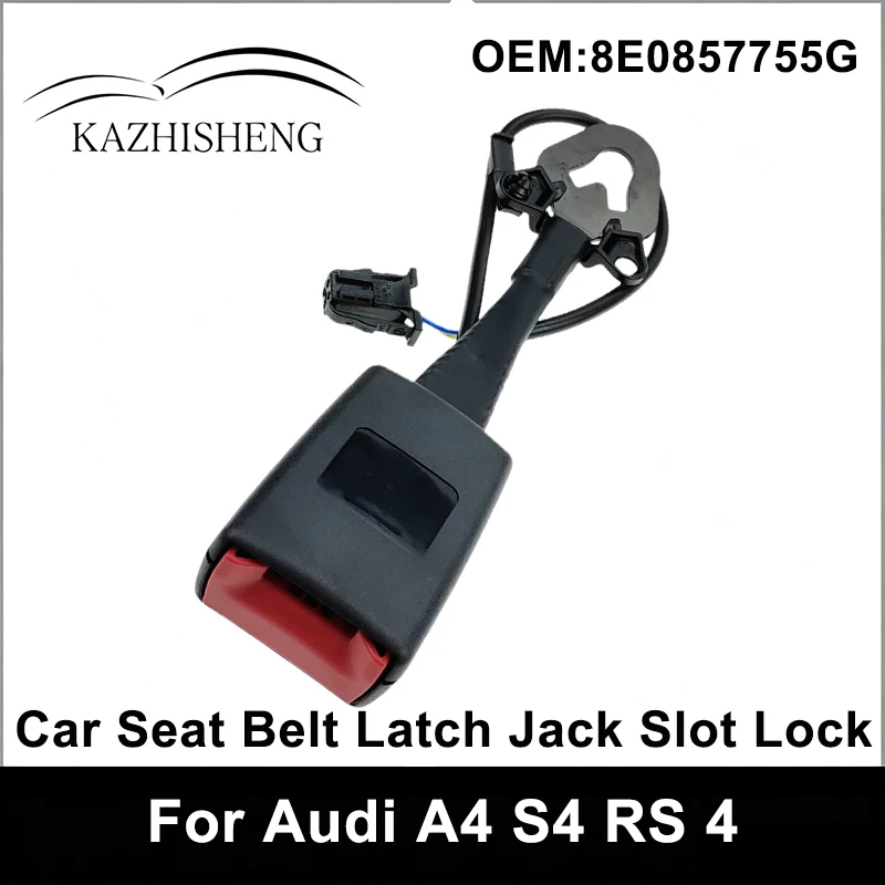 8E0857755G High Quality Seat Belt Latch Car Seat Belt Latch Jack Slot Lock for Audi A4 S4 RS 4