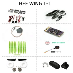 HEE WING T-1 Assassin Model Airplane Fixed wing EPP wingspan 730mm Motor server Paddle Blade Spare Parts