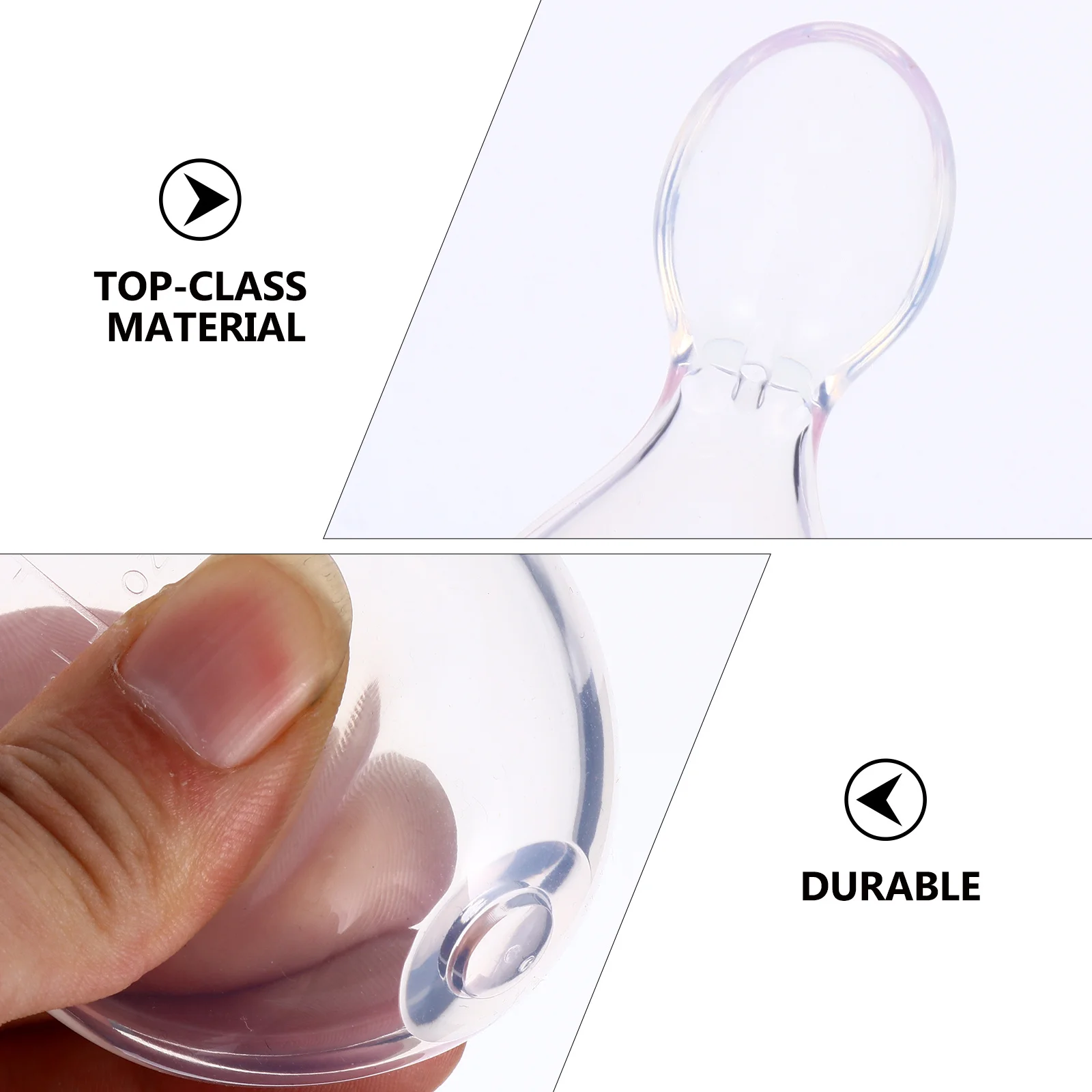 

1 шт., бутылочка для рисовой пасты с головкой ложки, кормушка для младенцев, материал высшего класса, безопасный прочный дизайн для формулы, хлопьев, легкое кормление