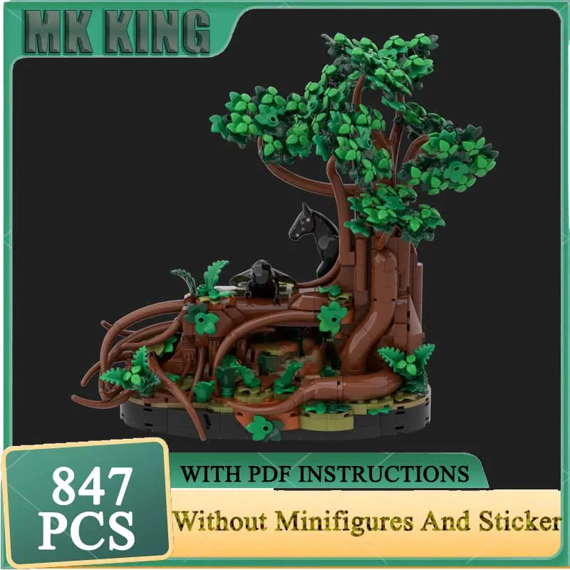 

Волшебные кольца, фильм Moc, строительные кирпичи, модель первого окружающей среды, технология, модульный блок, игрушка, набор «сделай сам», сборка, Рождественский подарок