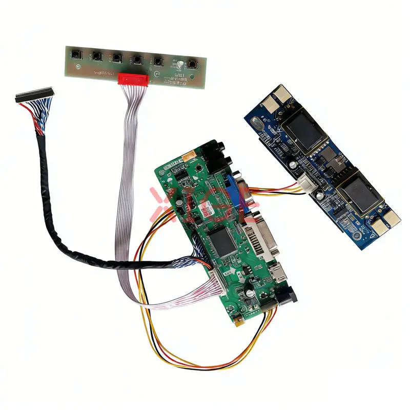 

Для HSD220MKW1 LM220WE3 LM220WE1 M220Z1 матричный контроллер плата привода DIY Kit LVDS-30Pin 1680*1050 1680x1050 HDMI + DVI + VGA 4-CCFL