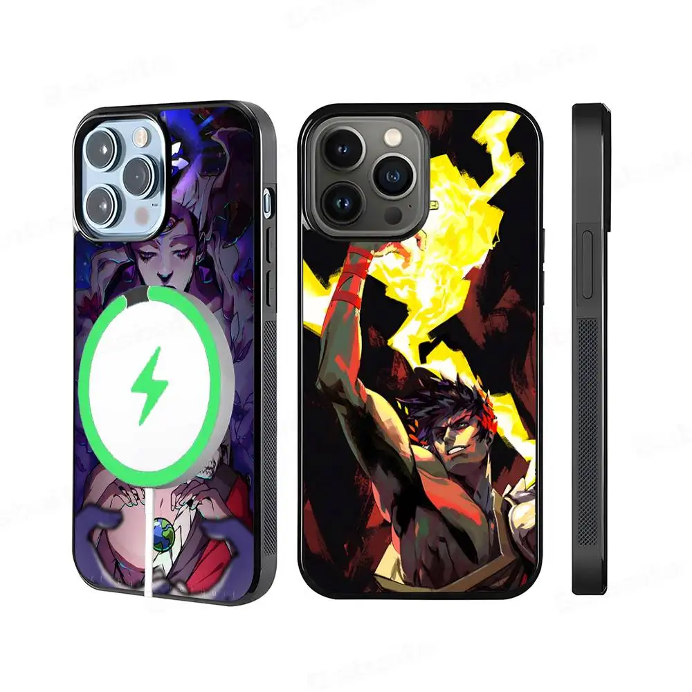 H-Hades Magnetic Wireless Phone Case For iPhone 17 16 15 14 Plus 13 12 11 Pro Max