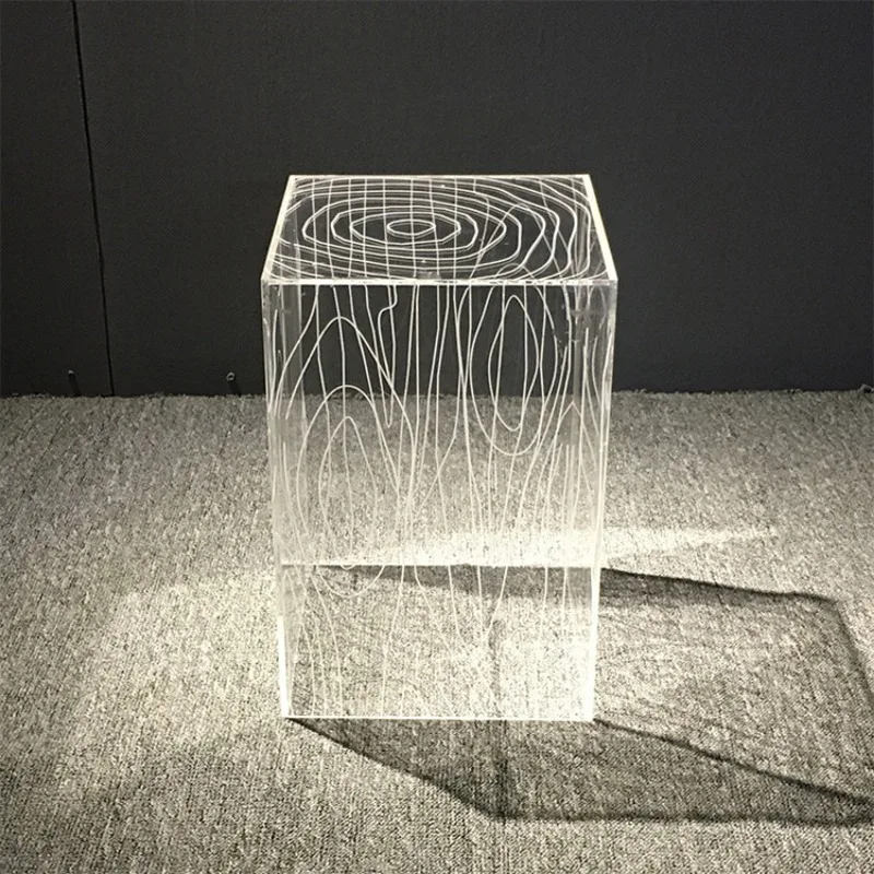 Einfacher transparenter Acrylrand