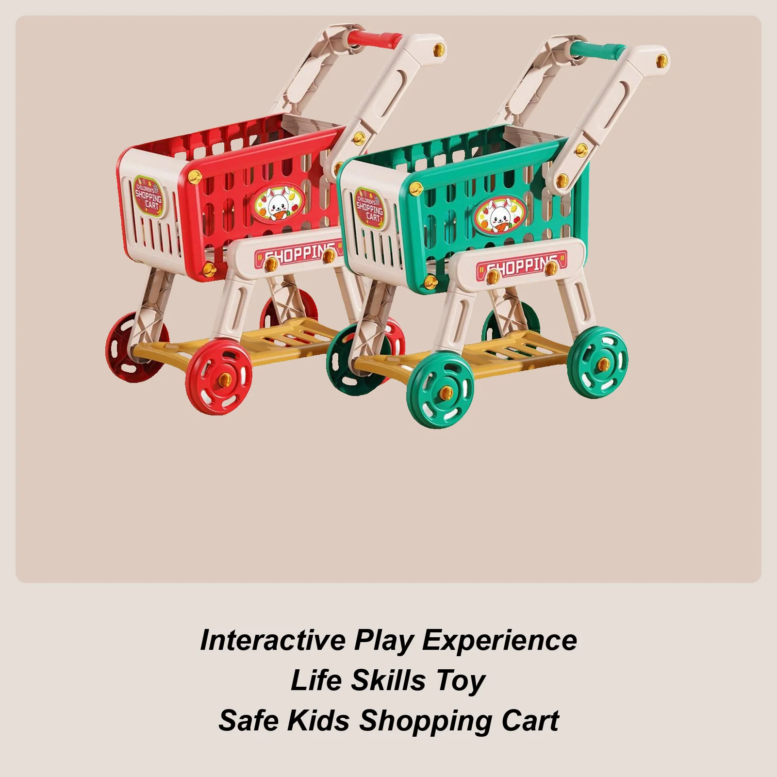 Crianças carrinho de compras crianças jogar carrinho de compras brinquedo acessórios de cozinha fingir jogar brinquedos educativos comida falsa para meninos meninas criança