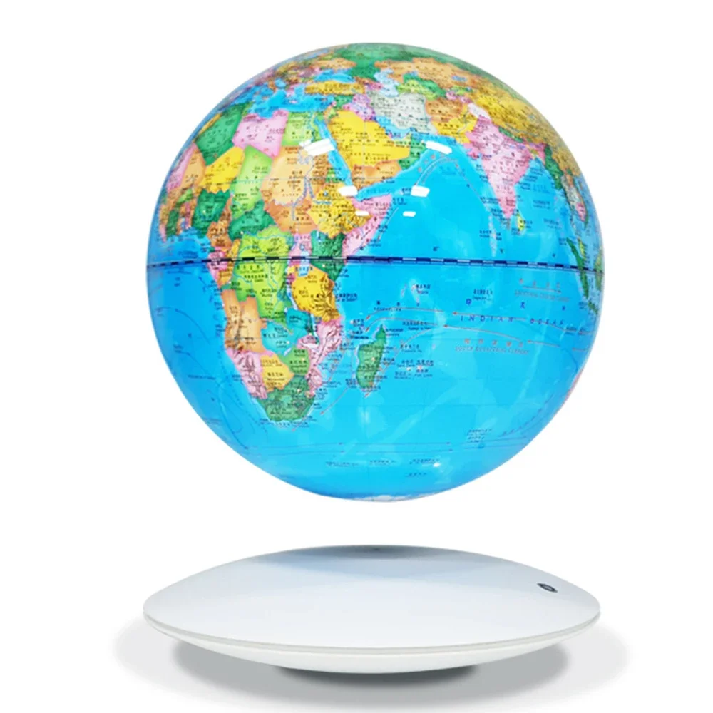 Hot Sale Creative Automatic Rotating Magnetic Levitating Floating Globe All Direction Terrain Geomorphology Smart Home Geography