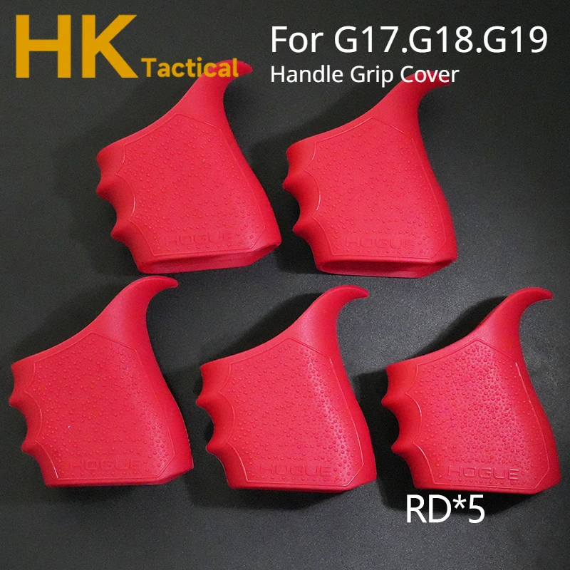 

Glock Pistol Handle Rubber Grip Cover Tactical Weapon Gun Handle Anti Slip Sleeve For Glock G17 G18 G34 Accessories 3/5/Pcs Set