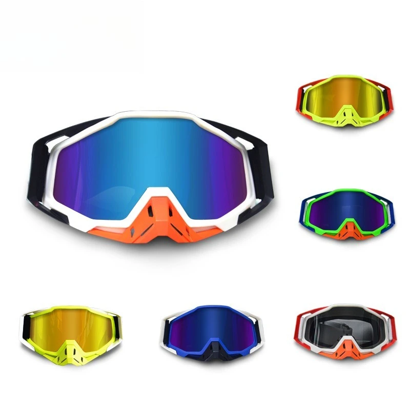 

2024 New Photochromic Motorcycle Goggles, Windproof Dustproof, Lightweight Anti-Fog, UV400 for Cycling Skiing Riding
