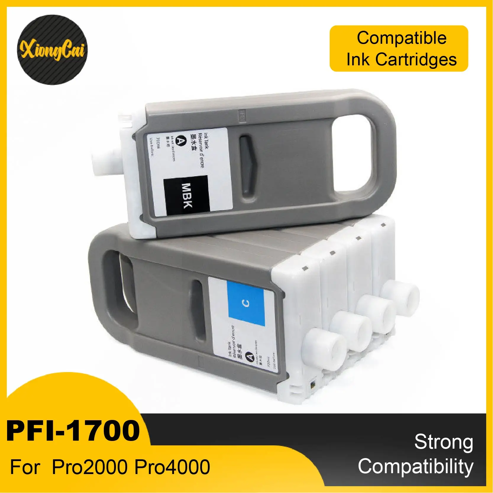 

New PFI1700 PFI-1700 ink cartridge compatible for Canon Pro 2000 4000 4000s 6000 6000s pro 2100 4100 6100 Printer