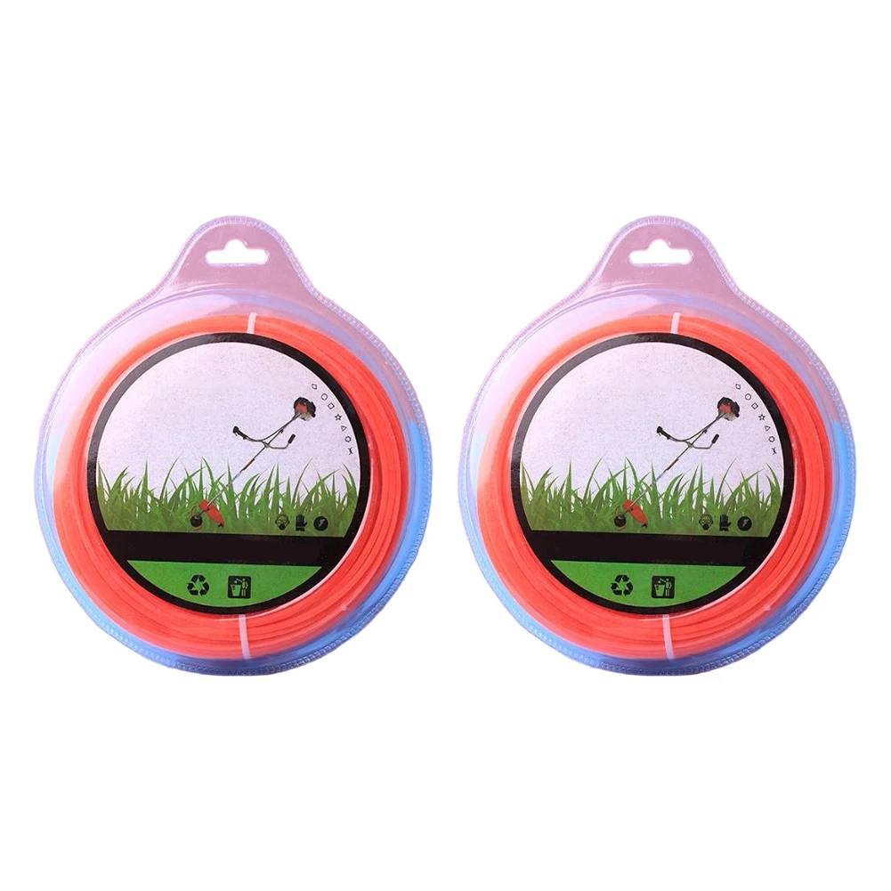 Replacement Spool Grass Trimmer Line Wear Resistant Temperature Resistant Abrasion Resistant For Yard Work For Small Gardens