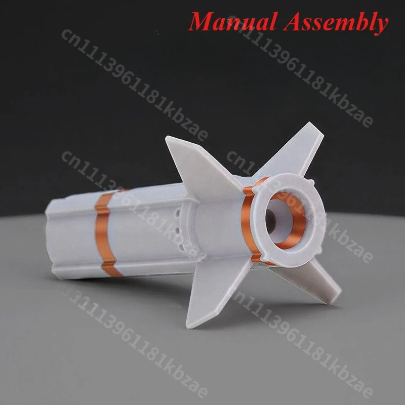 Air-to-air Missile Model 3D Printed US AIM-174B Fans Collection Ornament Non Functional  Teach Tool Manual Assembly Model