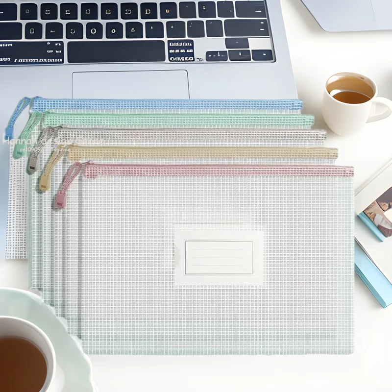 

3/1PCS A4 Zipper File Bags Jigsaw Puzzle Project Bags Sorting And Storage Letter Office Supplies Waterproof Clear Travel Bags