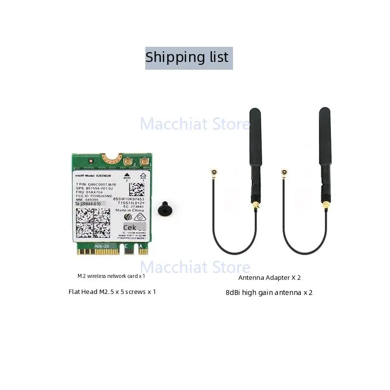 بطاقة واجهة الشبكة اللاسلكية من سلسلة Orin M.2 بطاقة واجهة الشبكة اللاسلكية Jetson nano المخصصة لهوائي نظام Ubuntu #3