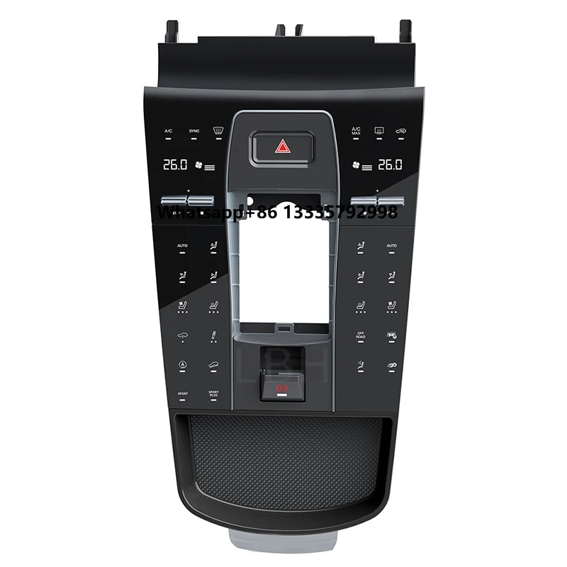 

Car Interior Center Console Saddle Fit for 2014-2021 Porsche Macan Retrofit Upgrade Full Touch LCD Panel Digital Control Board