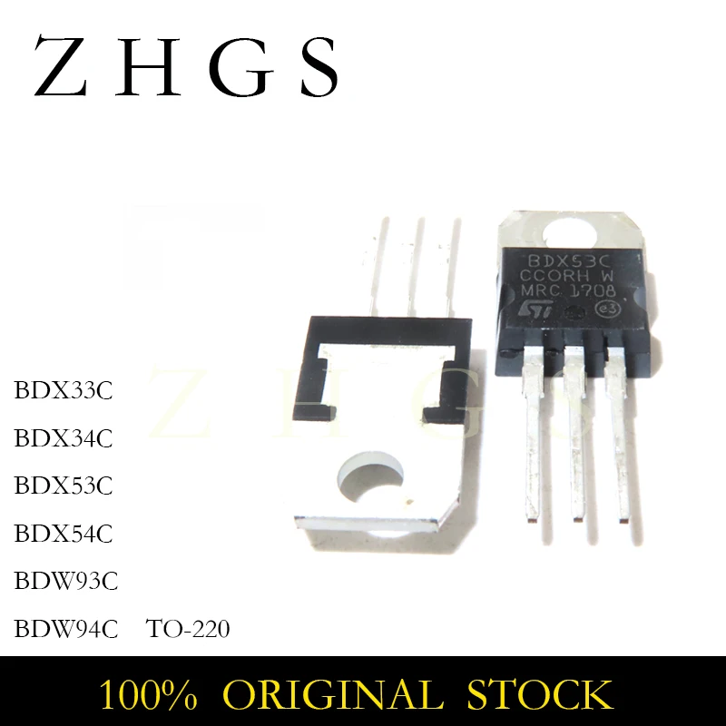 10Pcs Bdx53C Bdx33C…