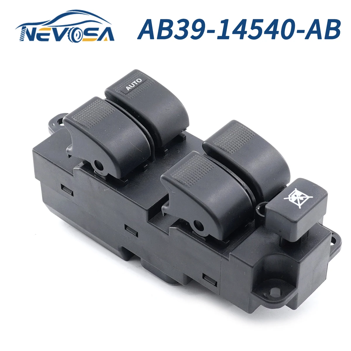 NEVOSA AB39-14540-AB Right Side Car Window Master Switch Lifter Button For Ford Ranger PXT6 For Mazda BT50 2012-2018 AB3914540AB