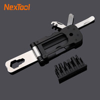 NEXTOOL 14 -in -1 Multi-functional EDC Bicycle Tool Mini Pocket Bike Kit Magnetic Bicycle Hand Repair Tools Accessories